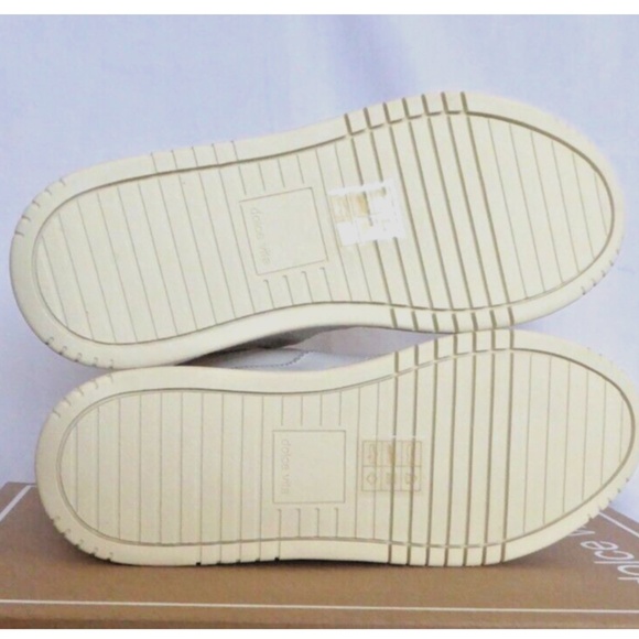 FINAL SALE 🎈 NEW DOLCE VITA Adella Leather Women’s Sneakers Off White NEW - Picture 13 of 13